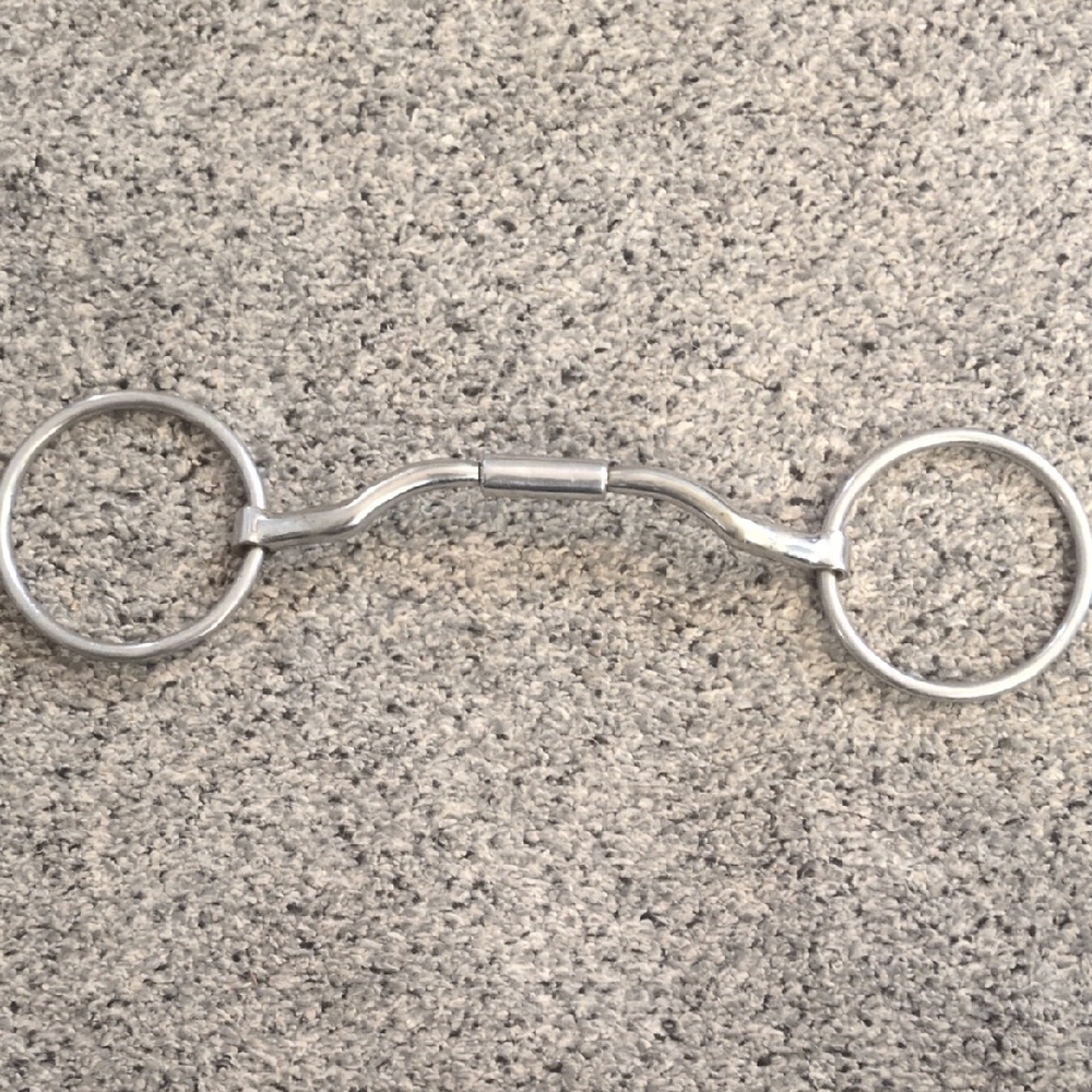 Myler loose ring snaffle bit